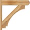 Ekena Millwork Imperial Craftsman Rough Sawn Outlooker, Western Red Cedar, 8"W x 36"D x 36"H OUT08X36X36IMP04RWR - alternate 2